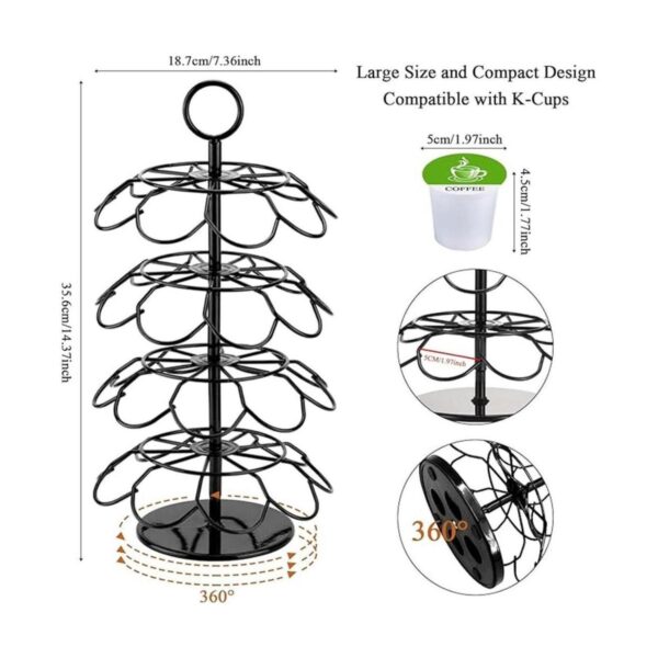 KIMIUP Soporte para cápsulas de café almacenamiento de_4