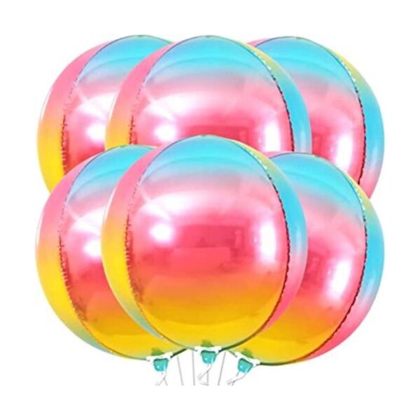 Globos Jumbo Pastel Rainbow para fiesta de cumpleaños_1