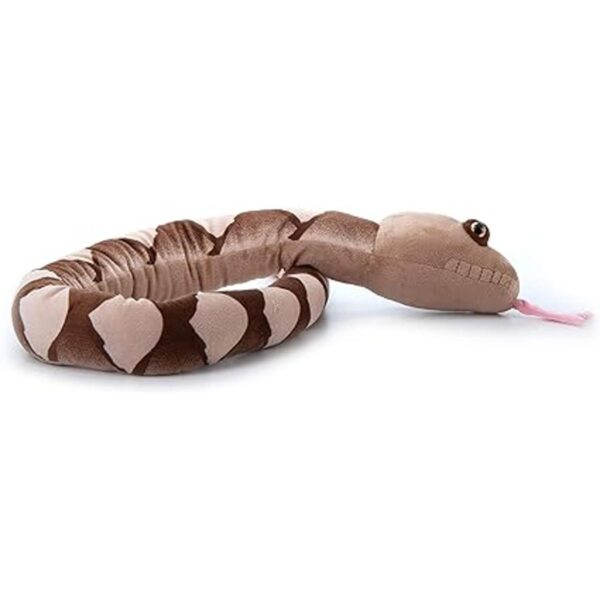 The Petting Zoo Copperhead Animal de peluche de serpiente_6