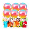Globos Jumbo Pastel Rainbow para fiesta de cumpleaños_6