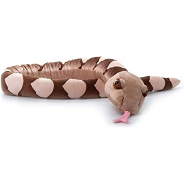 The Petting Zoo Copperhead Animal de peluche de serpiente_1