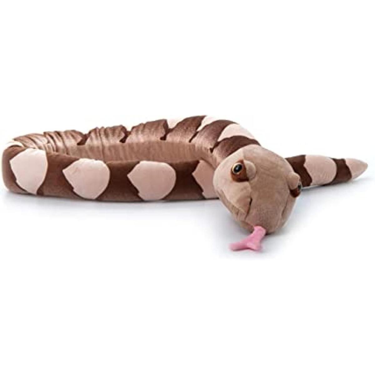 The Petting Zoo Copperhead Animal de peluche de serpiente