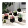 Hawesome Mini suculentas artificiales 6 paquetes de