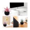 Hawesome Mini suculentas artificiales 6 paquetes de