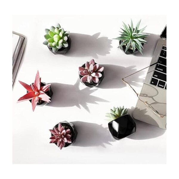 Hawesome Mini suculentas artificiales 6 paquetes de