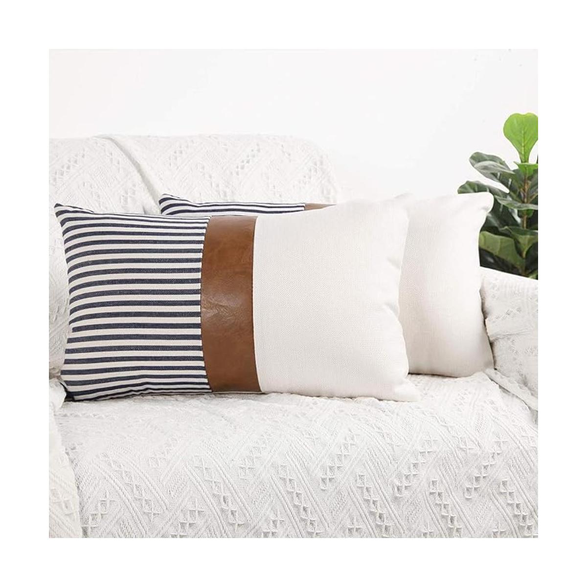 Cygnus Juego de 2 fundas de almohada de 12 x 20 pulgadas