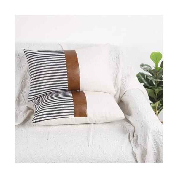 Cygnus Juego de 2 fundas de almohada de 12 x 20 pulgadas_2