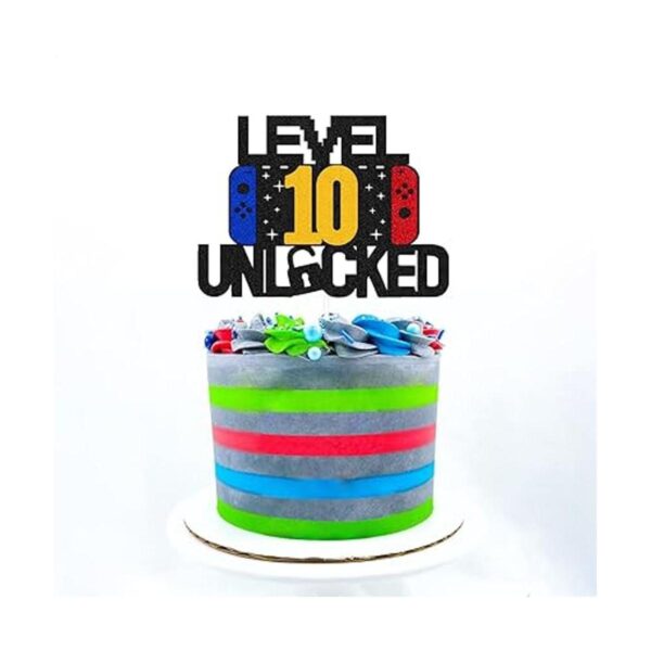 Level 10th cartel desbloqueado para tartas de feliz décimo_6