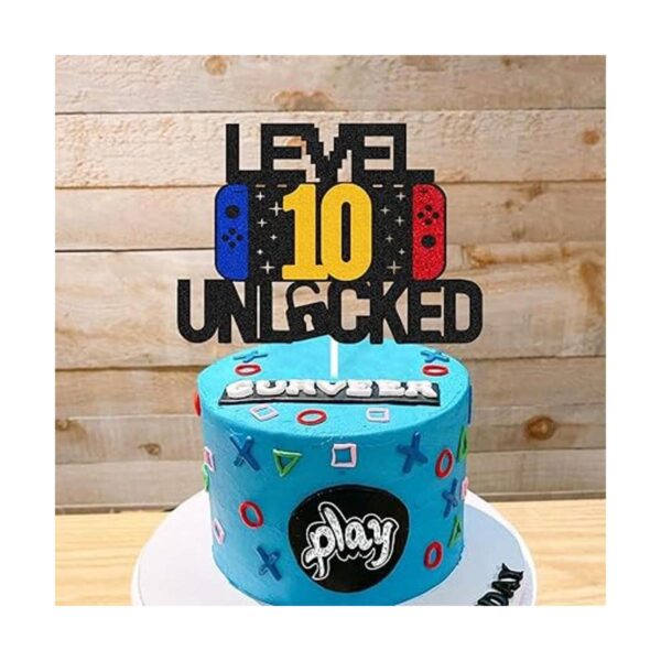 Level 10th cartel desbloqueado para tartas de feliz décimo_4