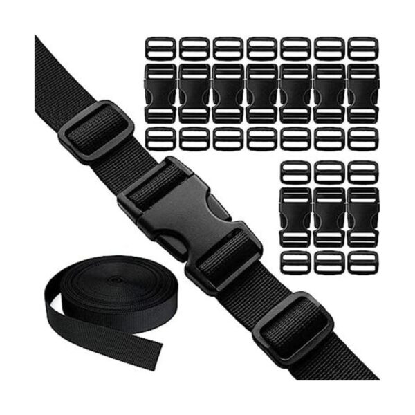 Juego de correas de hebillas de 1 pulgada 10 piezas de_1