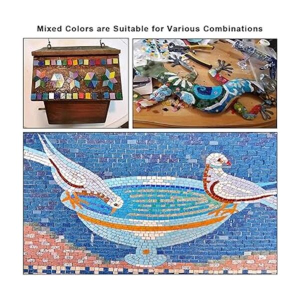 Pocoukate Kit de azulejos de mosaico para manualidades