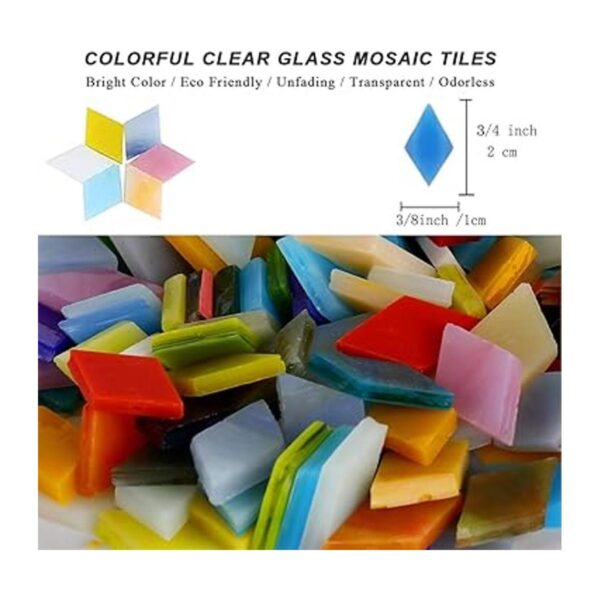 Pocoukate Kit de azulejos de mosaico para manualidades