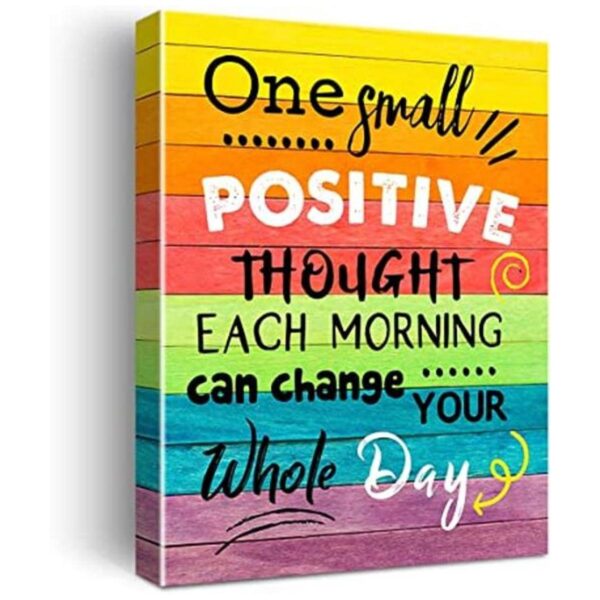 Póster inspirado en un pequeño pensamiento positivo para_1