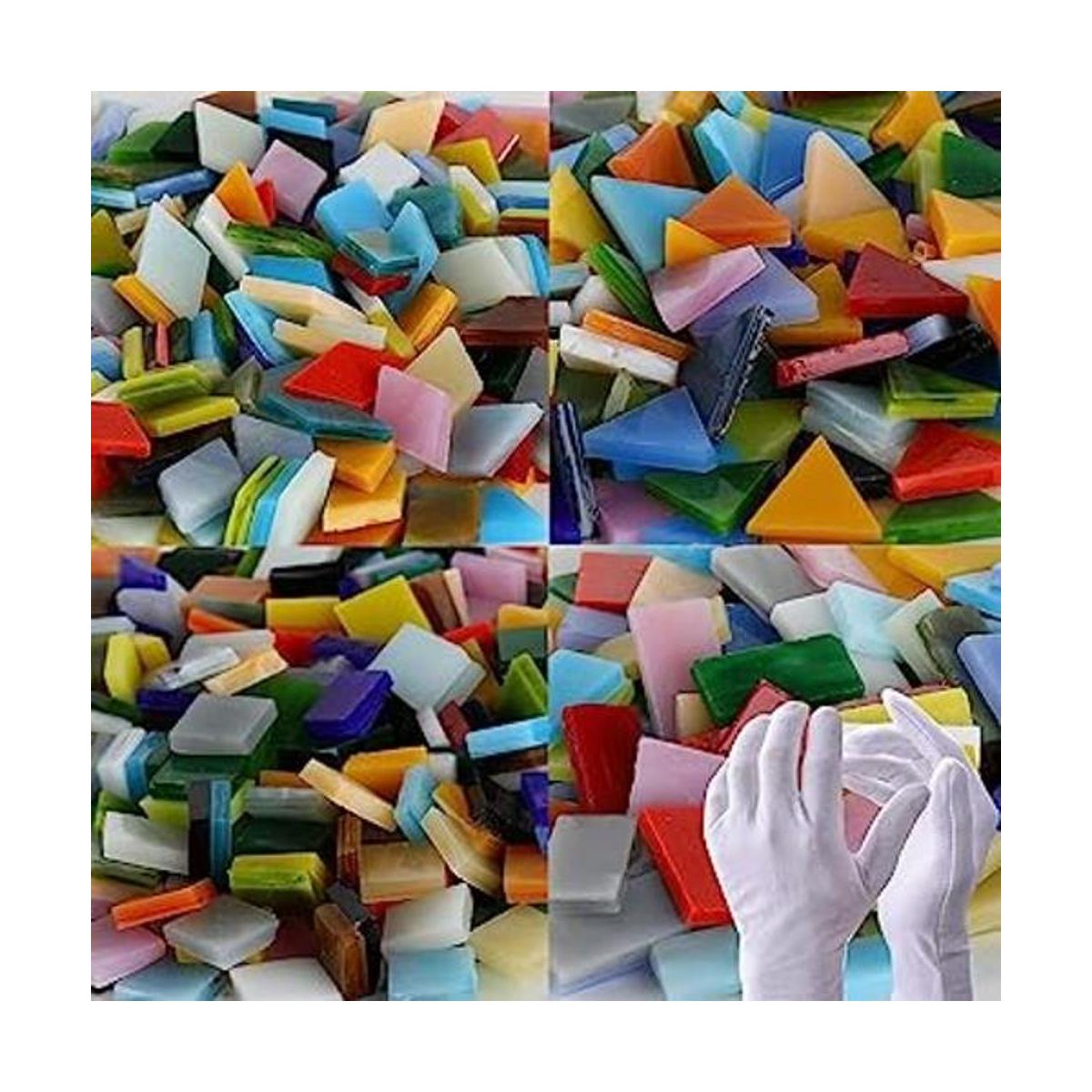 Pocoukate Kit de azulejos de mosaico para manualidades