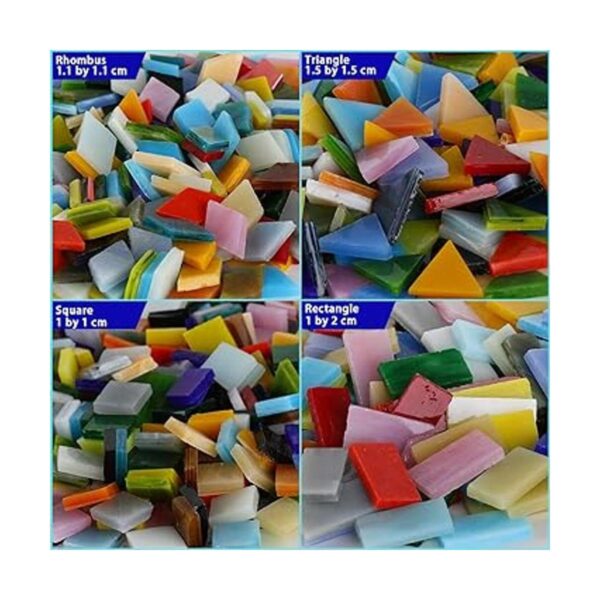Pocoukate Kit de azulejos de mosaico para manualidades