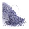4 tazas de lavanda en botella de vidrio pequeña capullos