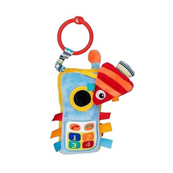 Nuby Juguete colgante musical de peluche para teléfono con_6