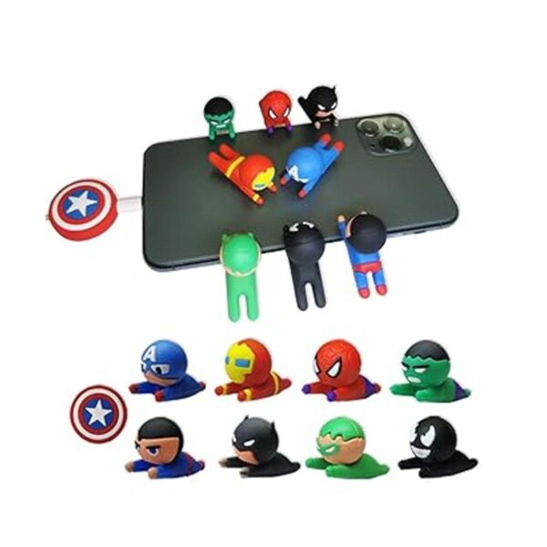 9 protectores de cables para iPhoneiPad cable USB_4