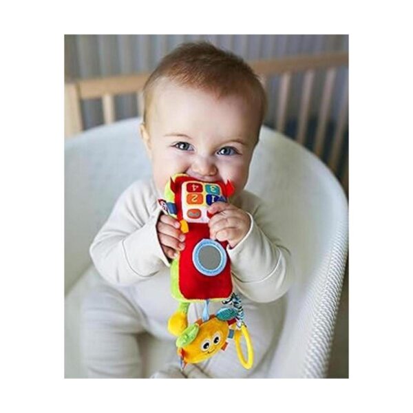 Nuby Juguete colgante musical de peluche para teléfono con_4