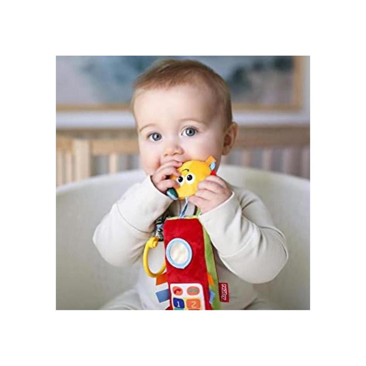 Nuby Juguete colgante musical de peluche para teléfono con
