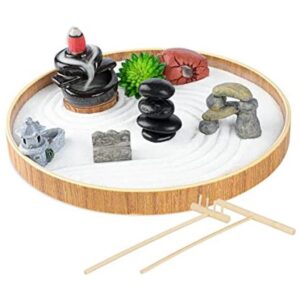 Juego de 15 Zen Arena Jardín para Escritorio DIY Zen_1
