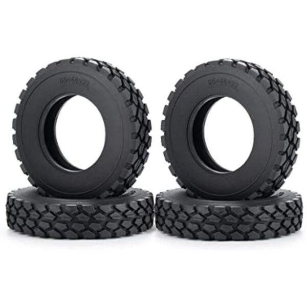 RCHub 4 piezas de goma Tamiya Ruedas Neumáticos de 0.866_1