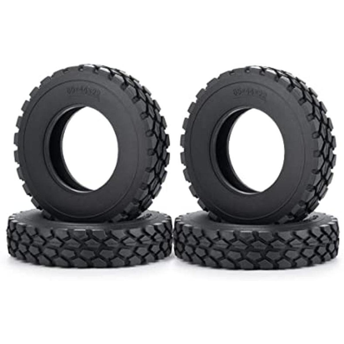 RCHub 4 piezas de goma Tamiya Ruedas Neumáticos de 0.866