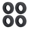 RCHub 4 piezas de goma Tamiya Ruedas Neumáticos de 0.866_2