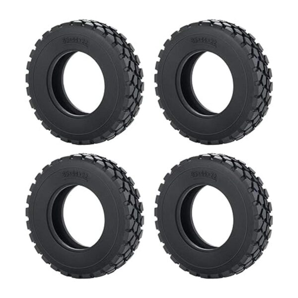 RCHub 4 piezas de goma Tamiya Ruedas Neumáticos de 0.866_2