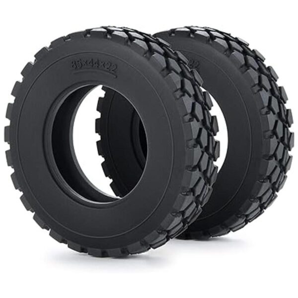 RCHub 4 piezas de goma Tamiya Ruedas Neumáticos de 0.866_4