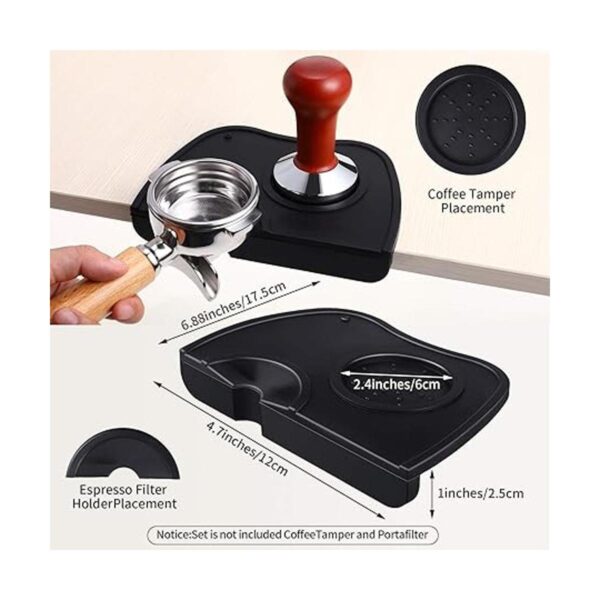 Juego de 2 piezas de caja de café Espresso Knock Box