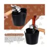 Juego de 2 piezas de caja de café Espresso Knock Box