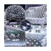 JMEXSUSS 200 luces LED de red de malla para exteriores 8