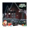 JMEXSUSS 200 luces LED de red de malla para exteriores 8
