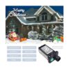 JMEXSUSS 200 luces LED de red de malla para exteriores 8