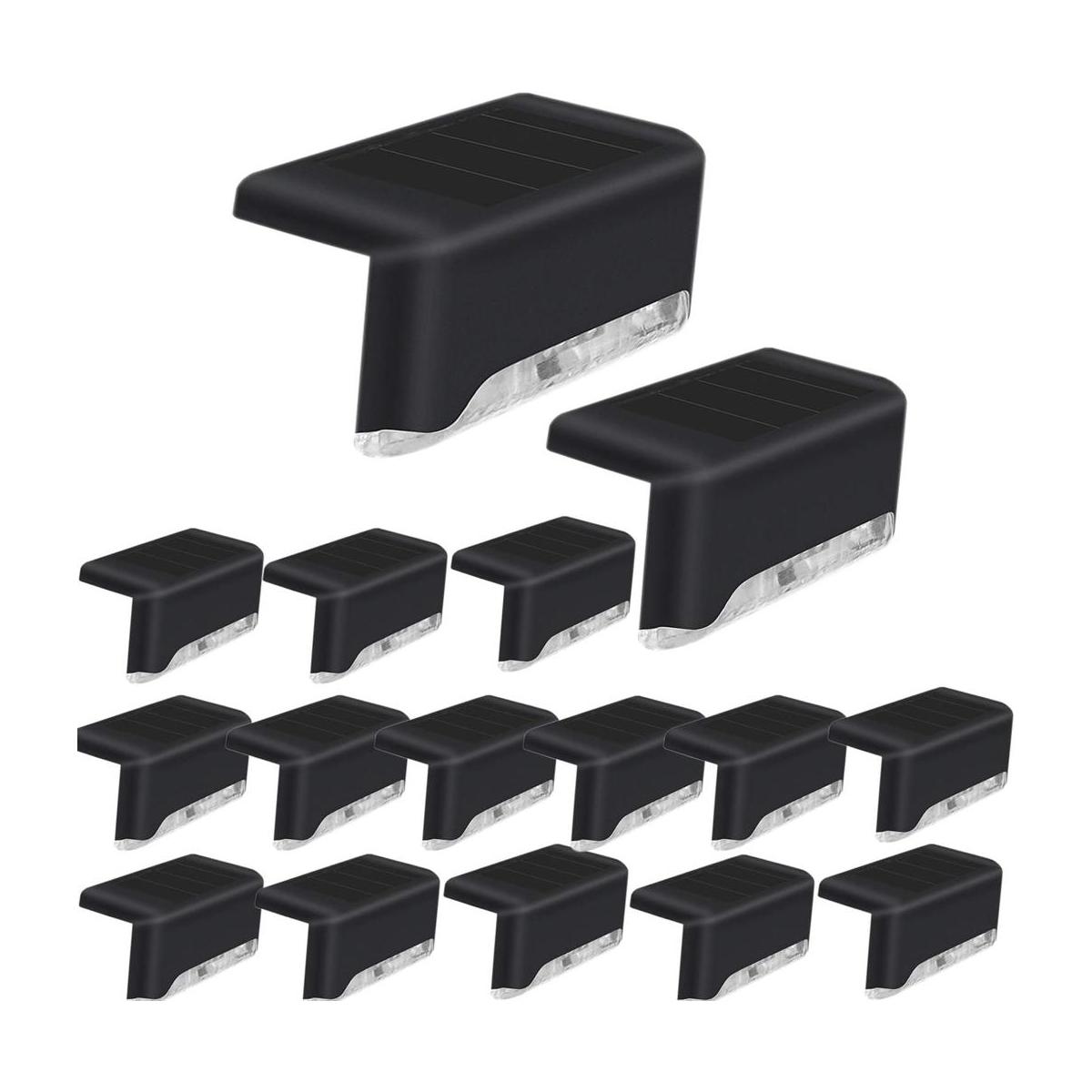 Codian Paquete de 16 luces solares para cubierta luces
