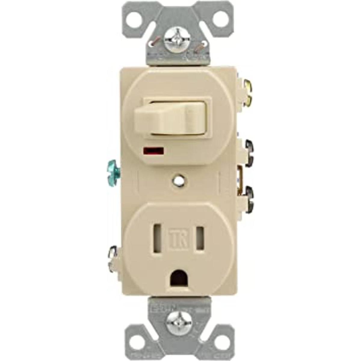 Cooper dispositivos de cableado interruptor de un polo de