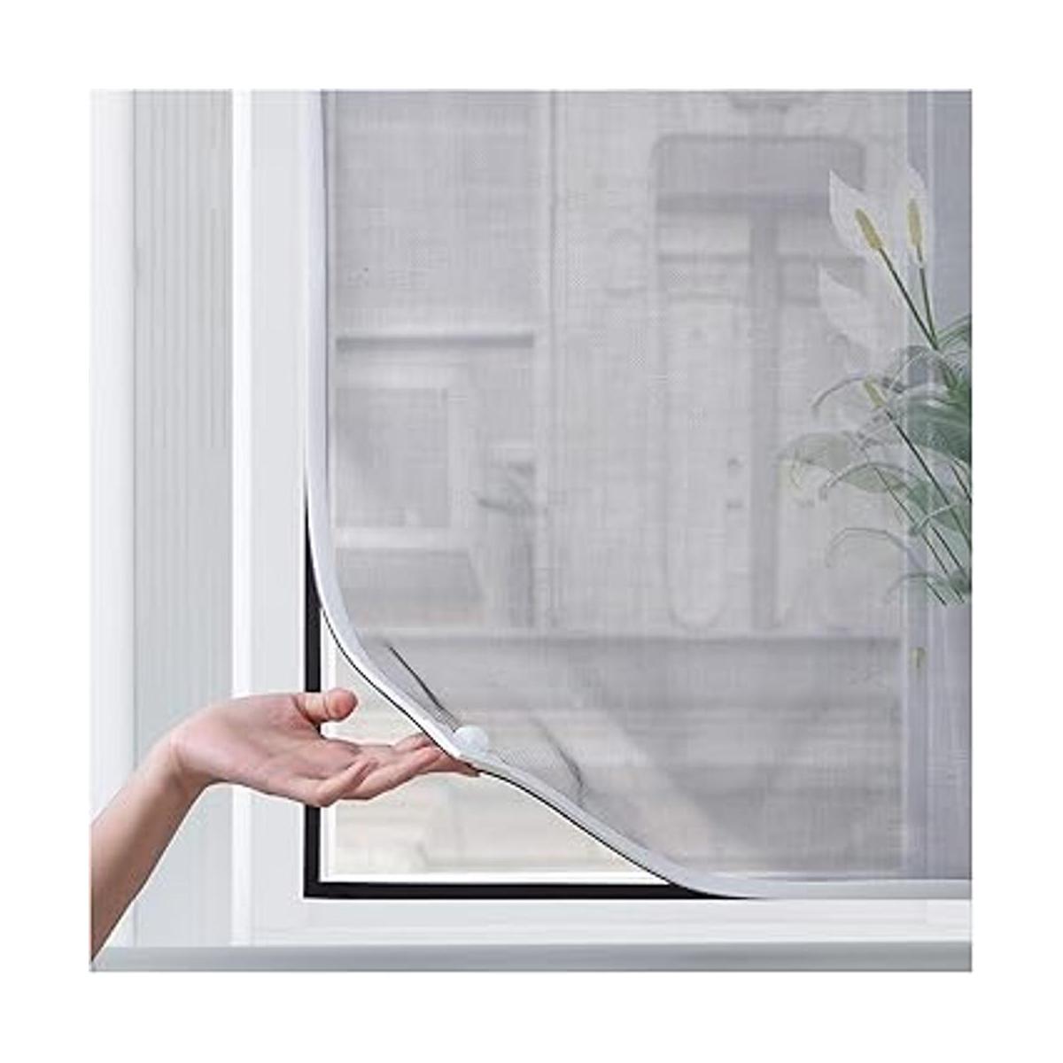 BafloTEX Cortina magnética ajustable para ventana 55