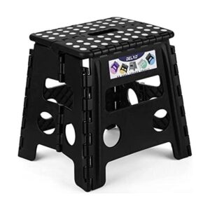 Delxo Taburete plegable antideslizante de 13 pulgadas de_1