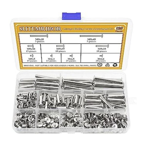 Sutemribor Juego de 120 tornillos M5 x 51015253545_1