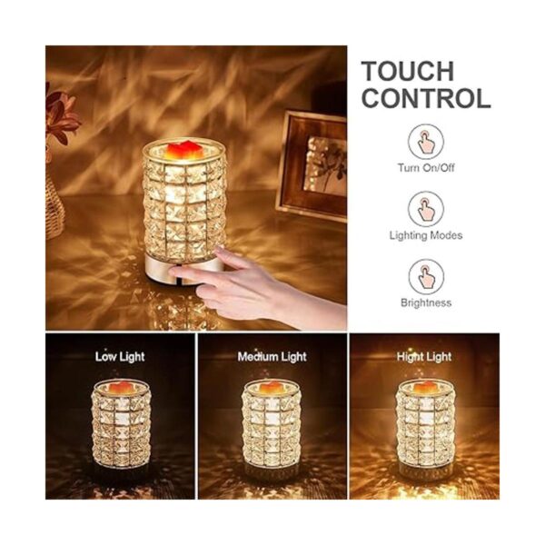 HEKALU Crystal Touch Calentador eléctrico de cera_2