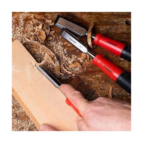 Fuller Tool 3011003 Juego de 3 cinceles de madera