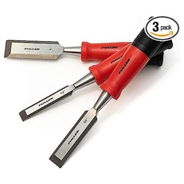 Fuller Tool 3011003 Juego de 3 cinceles de madera
