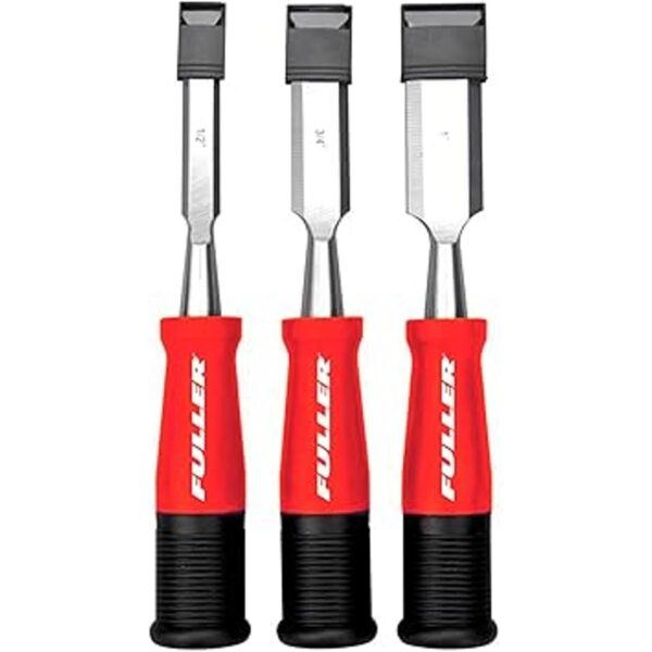 Fuller Tool 3011003 Juego de 3 cinceles de madera