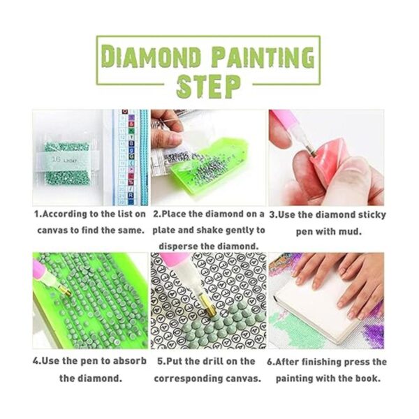 Kaliosy 5D Kit de pintura de diamantes por número para la