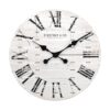 FirsTime Co. Shiplap Reloj de pared de granja hecho_2