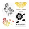 Kit de plantillas de girasol de 6 piezas plantillas_2