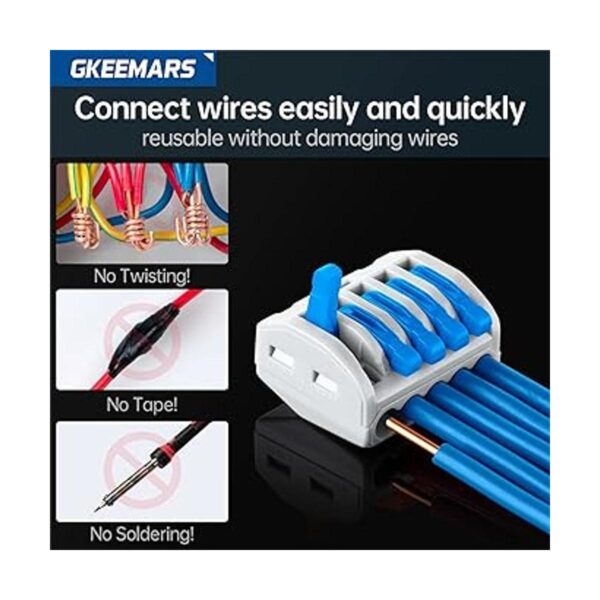 GKEEMARS 141 conectores de cable de palanca conector de_2