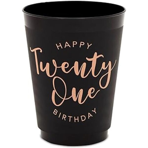 Tazas de plástico reutilizables para fiesta de cumpleaños_3