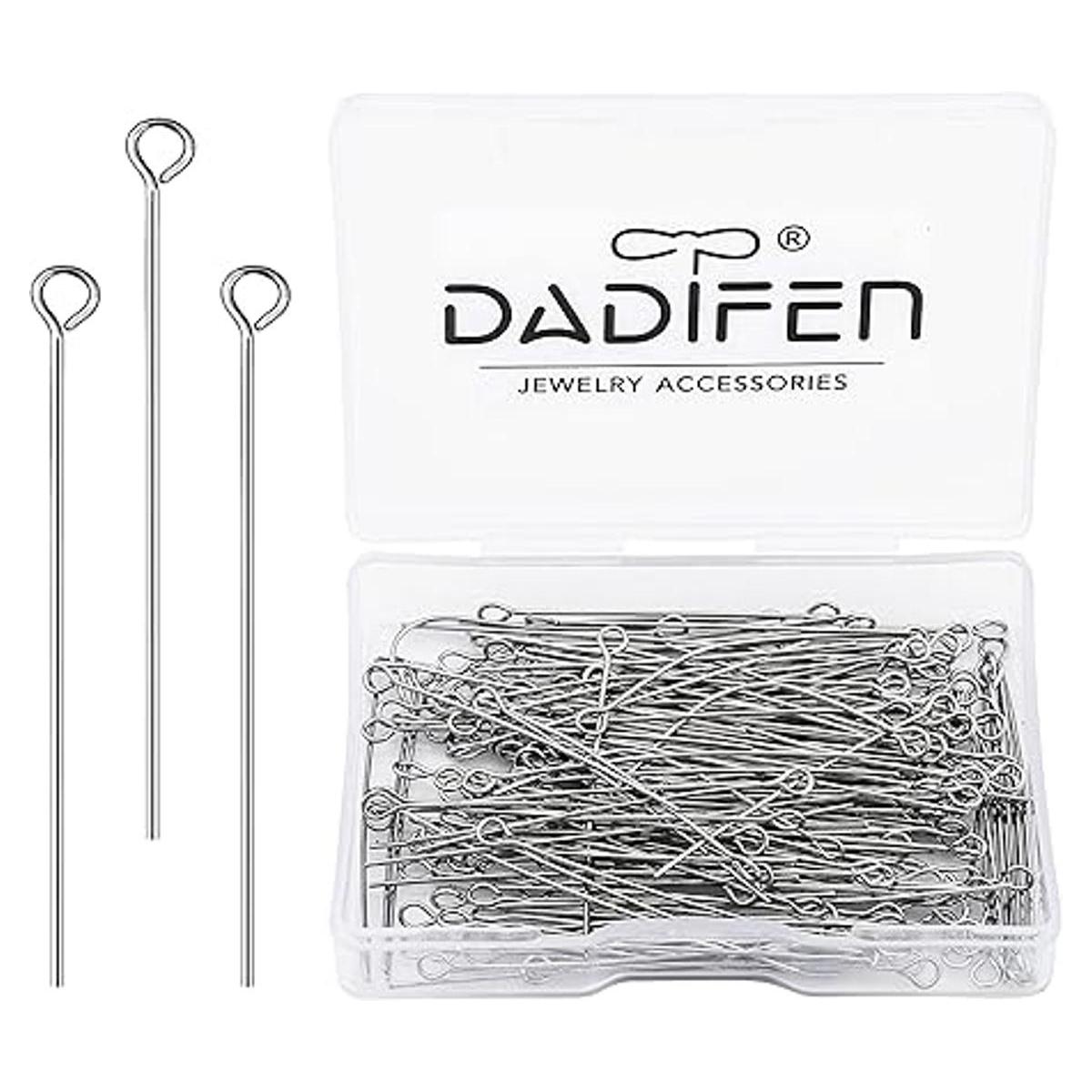 DADIFEN Alfileres de acero inoxidable 304 para hacer
